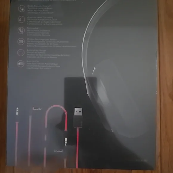Beats Studio 2 Wired Noise-Canceling Headphones - New In Sealed Box - DR DRE - Picture 3 of 5